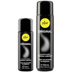 Original Super Concentrated Silicone Personal Lubricant 3.4 Fl Oz & Original Silicone Personal Lubricant 1.02 Fl Oz - Couples Sex Toys Bundle