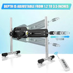 Sex Machine Dildo Machine For Women, Remote Control Sex Machines With 5 Attacments, Thrusting Dildo Machine With 3Xlr Connector Sex Toy Machine With 3.9" Suction Cup Adapter