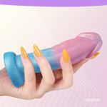 Small 5.9 Inch Dildo For Beginners, Soft Silicone Vestibule Plug, Realistic Mini Vestibule Dildo, Easy To Train Adult Sex Toys For Women Men Multifunctional Sex Toys, Multipurpose Mini Style