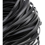 25" Black Leather Sm Flogger Whips For Sex Games, Bondage Restraints Bdsm Whips Flogger, Leather Sex Toys Bondage Whips Horse Riding Crop (Black)