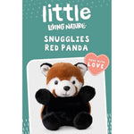 Little Snugglies Stuffed Animal | Soft Toy Gift For Kids (Red Panda)