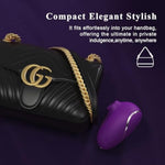 Sucking Vibrator Women Sex Toy - Rose Stimulator Clitoris Vibrator, Wide Opening Sucker Nipple Toys For Pleasure, Clitoral Suction Vibrator With 6 Modes, Mini Vibrator Female Couples Sex Toys, Violet