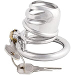 Stainless Steel Men'S Chastity Cage Devices For Male'S Chasity Guard J1345 45Mm