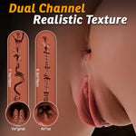Sex Doll Torso Male Masturbator Sex Toys for Men Brown Adult Toys 21.2lb