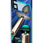Anal Plug Vibrator - Silicone Butt Plug Dilator - 16 Frequency Vibration - Usb Charging - 6.14 X 2.51 Inch Prostate Sex Toy For Women Men Masturbation (S)