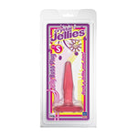 Doc Johnson Crystal Jellies - Small Butt Plug - Pink