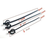 Cardieng Soft Silicone Sounding Urethral Stretching Plug Sex Male For Tube Dilator Hollow Adult For Man Male Masturbation (S)