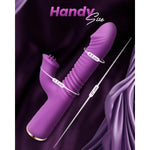 Thrusting Dildo Vibrator – 10 Modes & 3 Thrusting Patterns With Licking Tongue