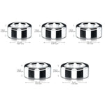 Male Penis Ring Small Cock Rings Strong Thicker Glan Head Premium Stainless Men Adult Sex Toys (2.4Cm), Silver