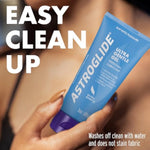 Astroglide Water Based Lube (3oz), Ultra Gentle Gel Personal Lubricant, Hypoallergenic with No Parabens or Glycerin, Sex Lube for Long-Lasting Pleasure for Men, Women and Couples, Safe for Toys