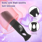 Mini Bullet Vibrator, Sex Toys For Women, Adult Toys Female Couple With 12 Vibration Modes, Gspot Vibrator Massager, Silicone Discreet Lipstick Finger Pocket Vibrator Waterproof Rechargeable (Black)