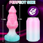 Knot Fantasy Monster Dildo Alien Dildo, 7.5" Thick Dragon Horse Cock For Vaginal Play, Silicone Wolf Animal Penis With Suction Cup For Anal Play, Sex Toys For Women Men