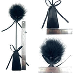 SM Sex Feather Tickler Teaser Leather Spanking Paddle 2 in 1 Adult Flirting Sex Whip Bondage BDSM Paddle Spanking Toy
