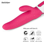 Mr. Rabbit Vibrator Sex Toy | Adult Toys For Women | Rabbit Vibrator With 2 Power Motors | Vibrating Sexual Pleasure Device | Stimulation Vibrators | Female Wellness Tools | Woman Sextoy