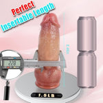 Dildo Realistic Thick Silicone Sex Toy – Ultra Soft Huge Dildo With Strong Suction Cup, 8.6-Inch Diameter For G-Spot & Anal Stimulation, Hands-Free Adult Toys For Women & Men