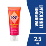 Warming Sensual Lubricant for Men, Women, and Couples - 2.5 Fl Oz (3 Pack) Glycerin Based Formula
