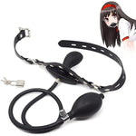 Inflatable Mouth Plug Sex Toy Mouth Gag,Sex Ball Gag Bondage Training Toy, Adult Couple Toys Supplies