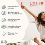 Gaia Eco Plant-Based 7" Slim Multispeed Vibrator In Coral Made Of Sustainable Biofeel Worlds First Plant Based Vibe For Vagina And Anal Play Premium Eco Pleasure Adult Sex Toy Couples