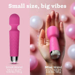 Vibrator For Women - Mini Vibrator Wand Adult Sex Toys And Adult Toys For Women | 5 Patterns And 5 Speeds Women Sex Toys | Sex Toy And Gifts For Women | Small And Quiet Couples Sex Toys