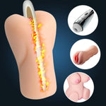 Male Masturbator with Heatable Sex Doll and Automatic Temperature Control