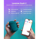 Gush 2 Automatic Male Masturbator Stroker, Vibrating & Oscillating Penis Massager Cock Ring With Endurance Training App Remote Control Vibrator Adult Sex Toys & Games, With Adjustable Buckles