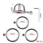 Metal Male Penis Cage Cage Chastity Lock Gay Sm Bondage Training Adult Chastity Device