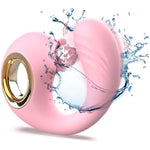 Vibrator Sex Toys Thrusting Dildo - 3 In 1 Adult Toy G Spot Clitoral Stimulator For Women With 12 Thrusting Vibrating + 12 Sucking Licking,Suckers Clit Nipple Anal Sex Game Oral For Couple Female Men