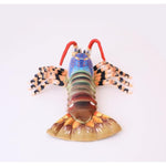 Plush Lobster Stuffed Animals, Australian Lobster Doll, Pillow, Plush Toys, Healing Animal Image That Fills People With Courage And Appetite (23.6 Inch Long Blue)
