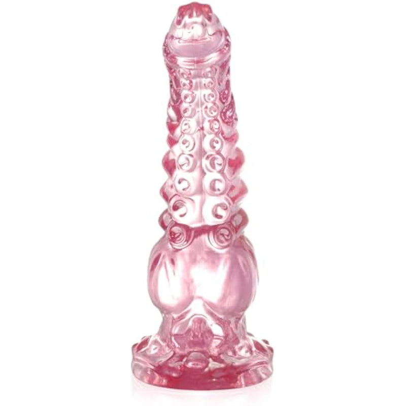 9.4In Monster Dildo Pink,Fantasy Tentacle Knot Dildo With Big Knot And Strong Suction Cup, Adult Sex Toys For Women Men Gay