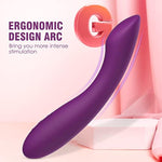 Gspot Vibrator Dildo Sex Toys - SVAKOM Female Vibrating Dildos Clitoral Stimulator Personal Massager Adult Toy with 5 * 5 Vibration, Couples Sex Toy for Intimate Pleasure