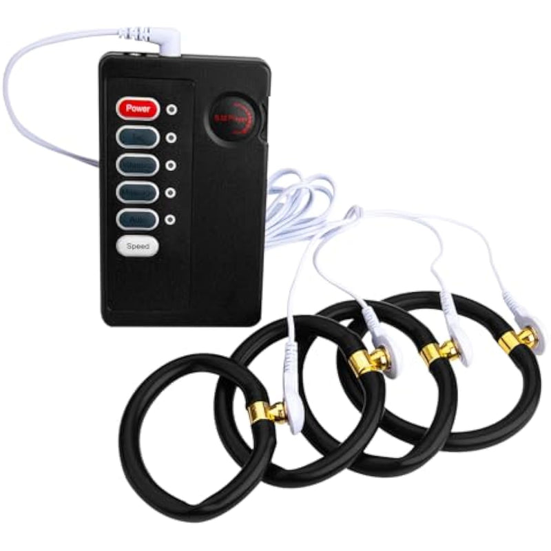 Male Sex Toys Electric Shocks For Men Vibrator Stretchy Male Masturbator With Cock Penis Ring For Men Erection Enhancing Pleasure Stimulate Device