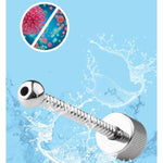 Stainless Steel Dilators With Threaded Bottom Penis Plug Catheter Sounds Sex Toy Masturbation Rod Bladder Stimulation For Men (8Mm)