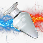 Glass Anal Plugs,Crystal Mushroom Butt Plugs Prostate Massage Sex Toys Crystal Butt Plug Personal Massage Expander Trainer Dildo Clear Mushroom Anal Dildos Prostate Massage For Men,Women