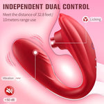 Sex Toys Vibrator With Remote Control - Wearable Vibrator Sex Toys For Women With 10 Licking And Vibration Modes For Without Hand Stimulation Cilt G-Spot, Adult Sex Toy & Games For Women Or Couples