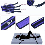 Bed Restraints Sex Kit Bdsm Kit,Bondage Restraints Set Sex Toys With Blindfold Eye Mask Wrist Leg Restraint System Adjustable Bondage Set For Couples Sex Toyse(6 Pcs)