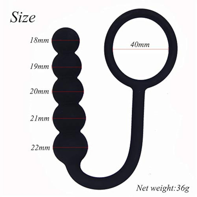 Anal Plug Silicone Butt Plug With Long Taper & Thin Neck & Curved Base For Comfortable Long-Term Wear Prostate Massager Sex Toy For Men Women Beginners Or-Ht016