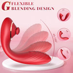 G Spot Vibrator Women Sex Toys, 3 In 1 Flexible Adult Sex Toys Clitoral Stimulator With 5 Tapping & 7 Vibration & 7 Flapping, Wearable Female Flapping Vibrator For Women Couple