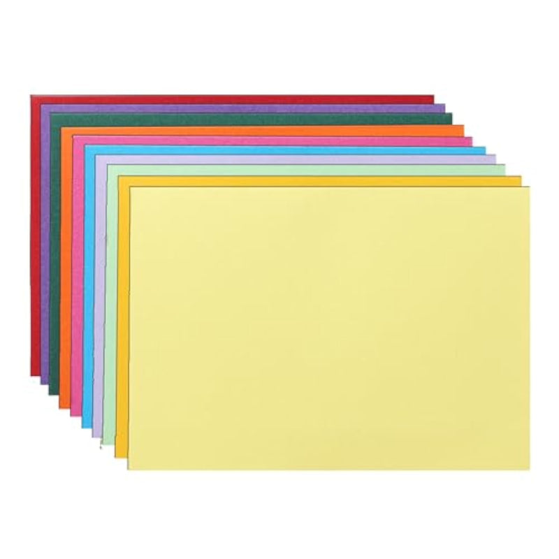 60 Sheets 10 Assorted Colors Cardstock 110lb 5 x 7 Craft Paper