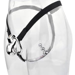 Metal Penis Cages Sex Toys Male Chastity Cage With Belt Holes And Waist Belt Stainless Steel Chastity Device With Hidden Lock For Men'S Penis Bondage Breathable Small Cock Cage (2.0In,B)