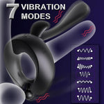 Vibrating Cock Ring Penis Sleeve Extention Vibrators Penis Ring Adult Sex Toys For Couple Play