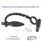 Anal Vibrator With Thick Penis Ring Cock Ring Anal 10 Vibrator Strong Vibration Medical Silicone Double Prostate Massager With Cock Ring Adult Male Sex Toys For Men