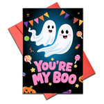 Halloween Card, Boo Basket Stuffers For Women Men, Anniversary Card For Boyfriend Girlfriend, Sweetest Day Party Favors Cards Bulk, Boo Basket Stuffers For Teens Girls Boys Adults, Fall Gifts For Women