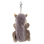 Squirrel Stuffed Animal Plush Keychain 4-Inch