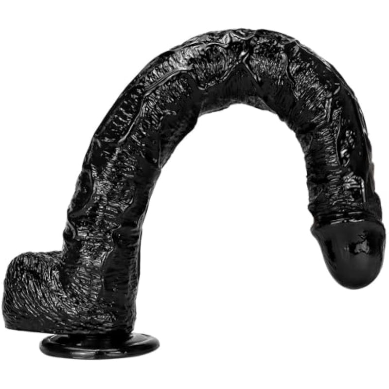 Dildo Sex Toys 16.5" Realistic Anal Plug With Strong Suction Cup, Dildos Prostate Massager