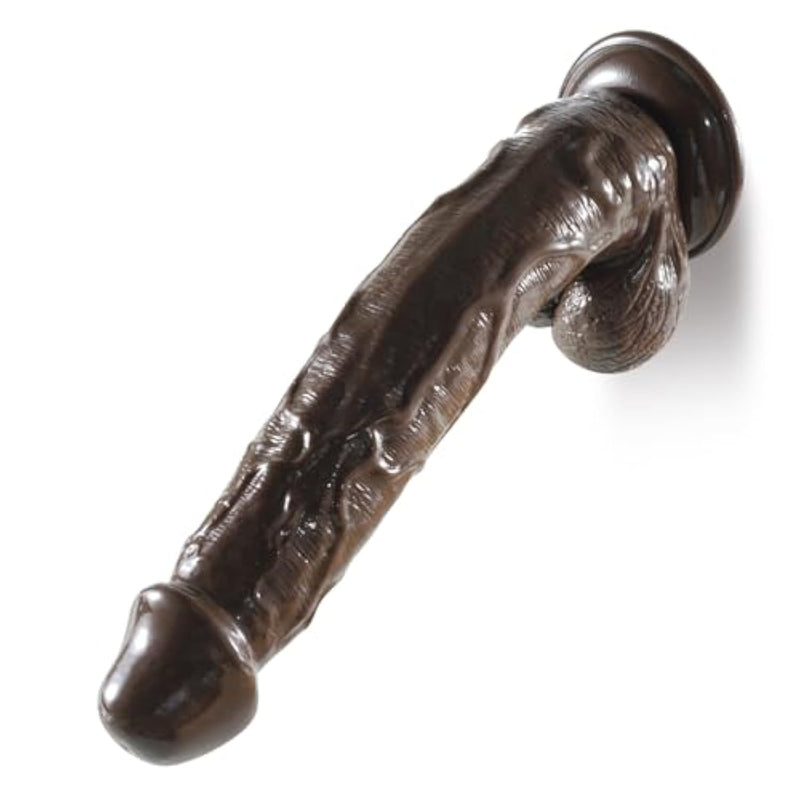 10.43 Inch Realistic Dildo Adult Sex Toys - Huge Thick Dildo With Strong Suction Cup For Hands-Free,Big Long Anal For Clitoral And G-Spot Stimulation, Flexible Fake Penis For Men