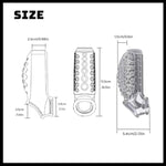 Clear Penis Sleeve Extender Cock Sleeves Cock Sheath With Anti-Slip Delay Ejaculation Testicle Toys Ultra-Soft Penis Sleve Penis Enlarger Girth Pennis Sleeve Girth Enhancer For Men