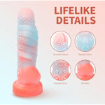 Fantasy Knot Dildo Adult Sex Toys, 9 Inch Huge Thick Dildo Monster Dildos With 7 Vibration Modes, Big Giant Dildo Vibrating Dildo, Anal Toys G Spot Vibrator Dildo Anal Sex Toys For Men Women