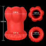 Super Big Hollow Anal Butt Plugs:Liquid Silicone Hollow Tunnel Anal Trainer