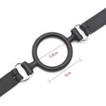 Open Mouth Gag O-Ring Gag Open Mouth Silicone O Rings Sex Gags Muzzles Silicone Sex Toys Bondage Gags Bondage Restraints Sm Ball Gags For Sex Games