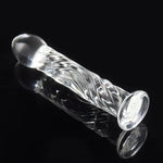Glass Clear Dildo Adult Sex Toys For Couples, Realistic Dildos Glass Buttplug Anal Plug Male Sex Toy For Prostate Massager Dilators, Thin Fantasy Dildo Anal Sex Toys For Women Men